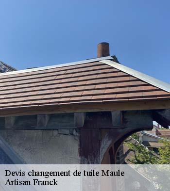 Devis changement de tuile Hornberger Franck 78 couverture