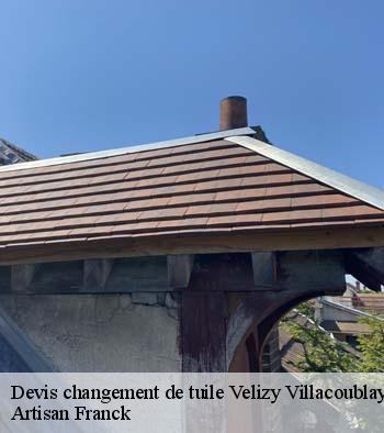 Devis changement de tuile Hornberger Franck 78 couverture