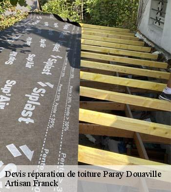 Artisan Franck Devis réparation de toiture